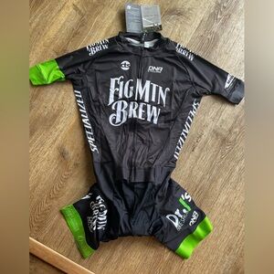 DNA Black and White Cycling Jersey